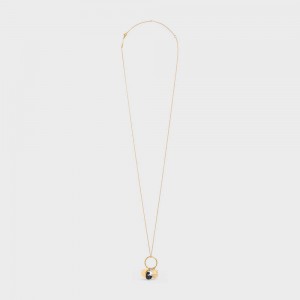 Colliers Celine Triomphe Indie Charms In Brass With Gold And Silver Finish Doré | CL-592239