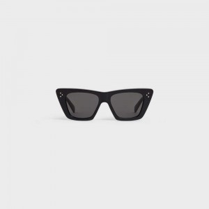 Lunette de Soleil Celine Cat Eye S187 In Acetate Noir | CL-592425