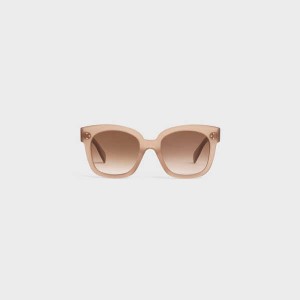 Lunette de Soleil Celine Oversized S002 In Acetate Blanche | CL-592439