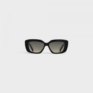 Lunette de Soleil Celine Triomphe 04 In Acetate Noir | CL-592391