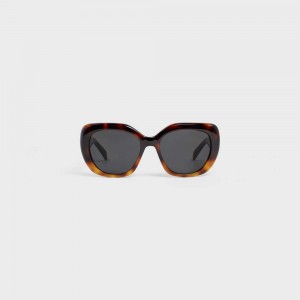 Lunette de Soleil Celine Triomphe 06 In Acetate Marron | CL-592406