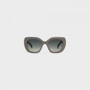 Lunette de Soleil Celine Triomphe 06 In Acetate Grise | CL-592384