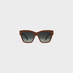 Lunette de Soleil Celine Triomphe 09 In Acetate Chocolat | CL-592390