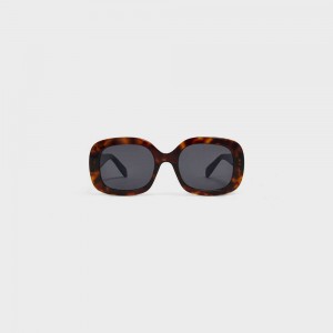 Lunette de Soleil Celine Triomphe 10 In Acetate Rouge | CL-592397