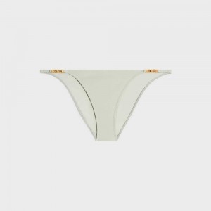 Maillots De Bain Celine Triomphe Bottom In Matte Jersey Noir | CL-592771