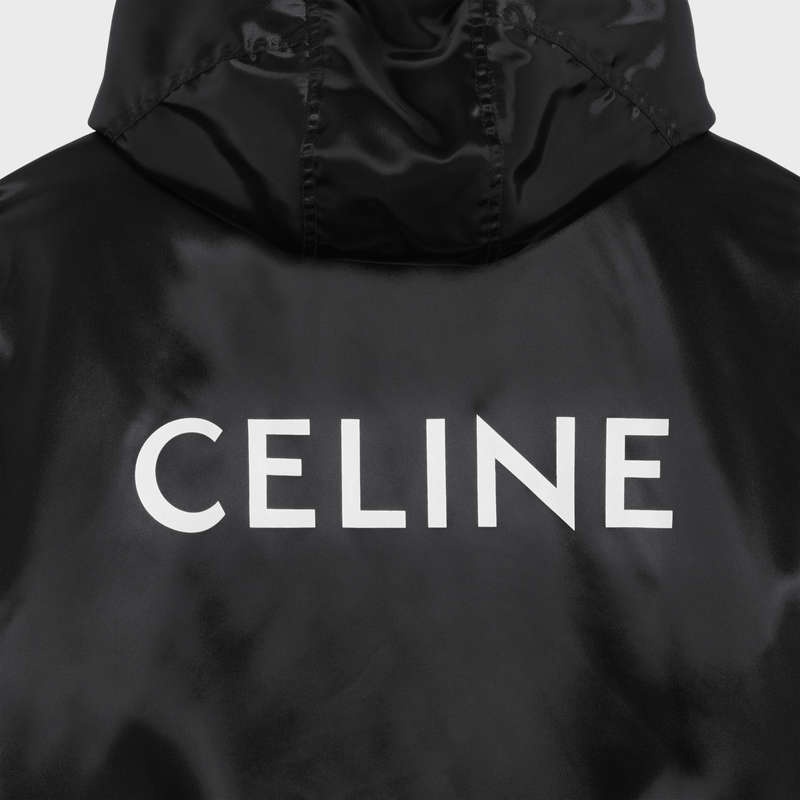 Blousons Celine Bomber In Satin-finish Nylon Noir | CL-591956