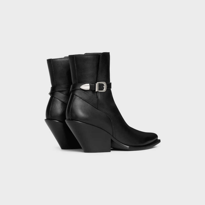 Botte Celine Jodhpur Joan In Calfskin Noir | CL-592490