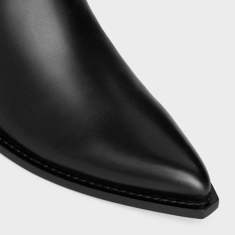 Botte Celine Jodhpur Joan In Calfskin Noir | CL-592490