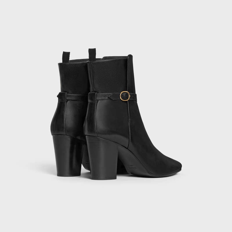 Botte Celine Wiltern Jodhpur In Calfskin Noir | CL-591870