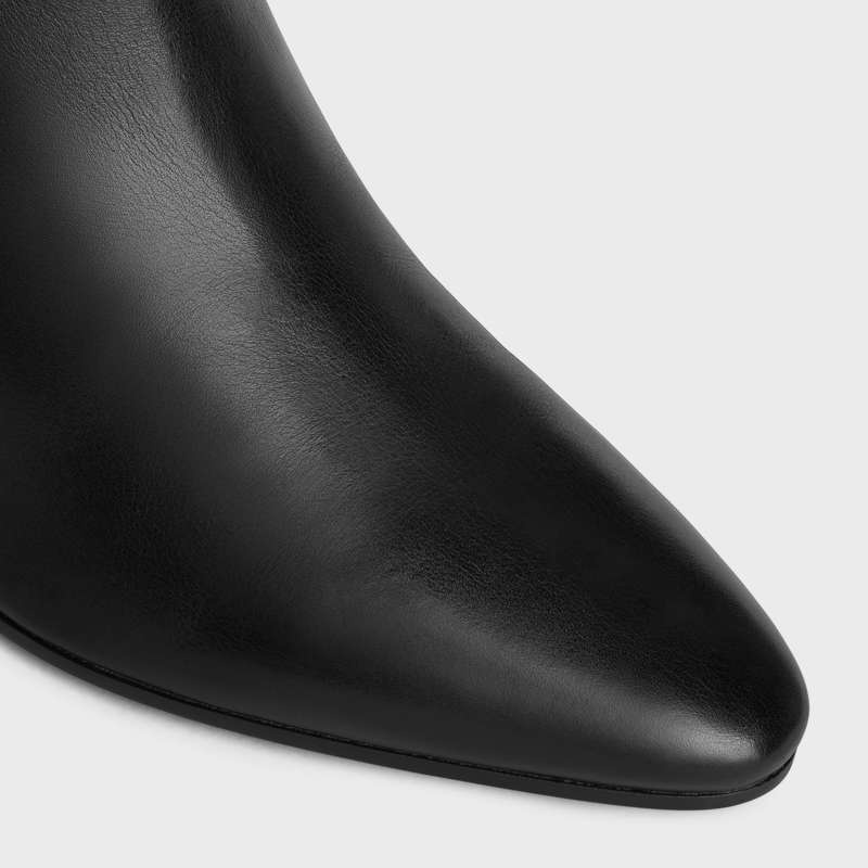 Botte Celine Wiltern Jodhpur In Calfskin Noir | CL-591870