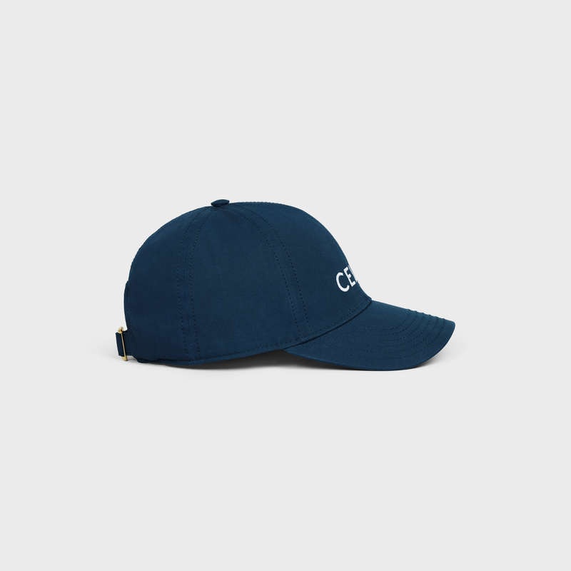 Casquette Celine Baseball In Coton Bleu | CL-591689