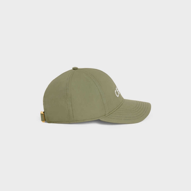 Casquette Celine Baseball In Coton Moutarde | CL-592364