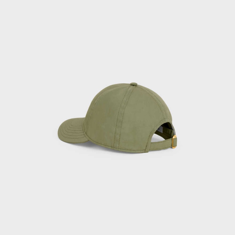 Casquette Celine Baseball In Coton Moutarde | CL-592364