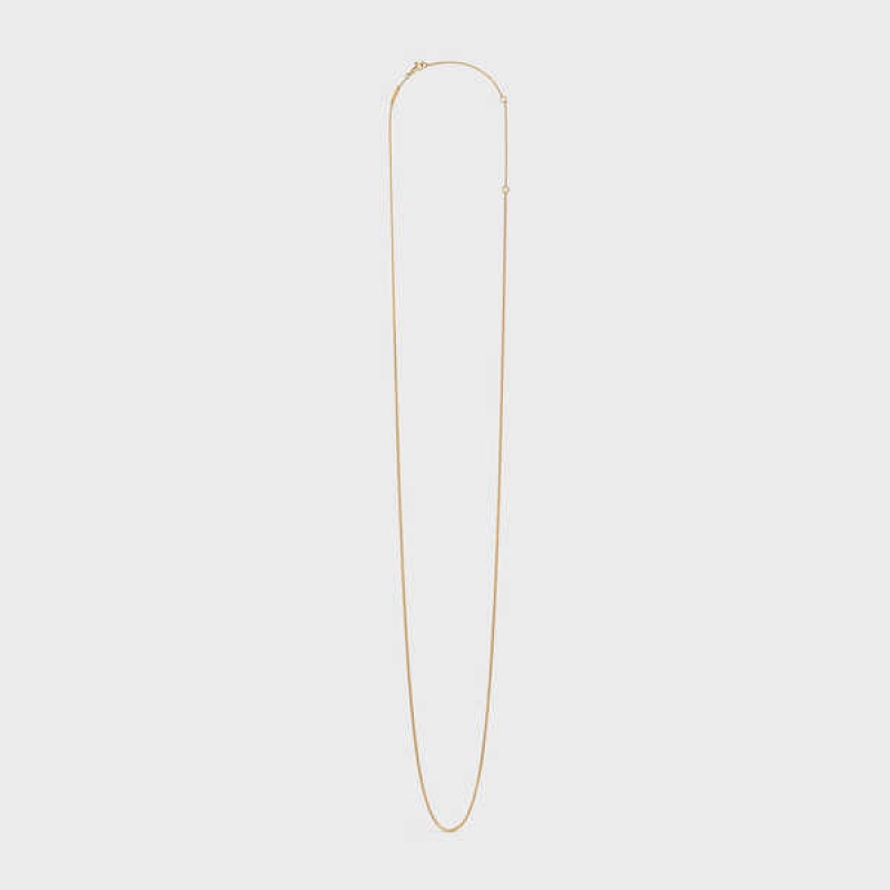 Colliers Celine Separables Chain In Brass With Gold Finish Doré | CL-592262