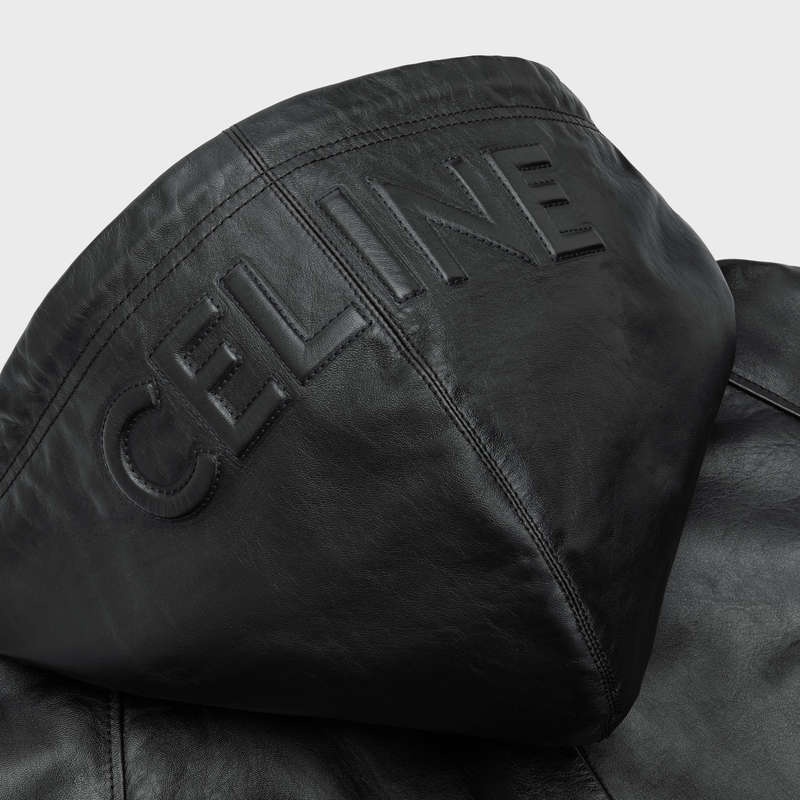 Leather Celine Encapuchonné In Soft Noir | CL-591930