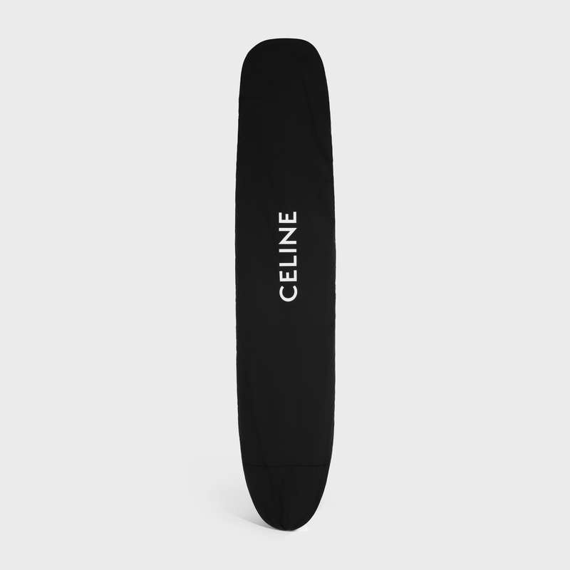 Lifestyle Celine Longboard With Celine Logo In Resin And Fiberglass Noir Blanche | CL-591680