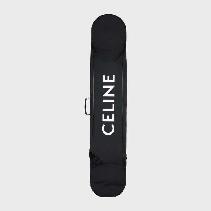 Lifestyle Celine Snowboard Triomphe Tela Print Noir | CL-591682