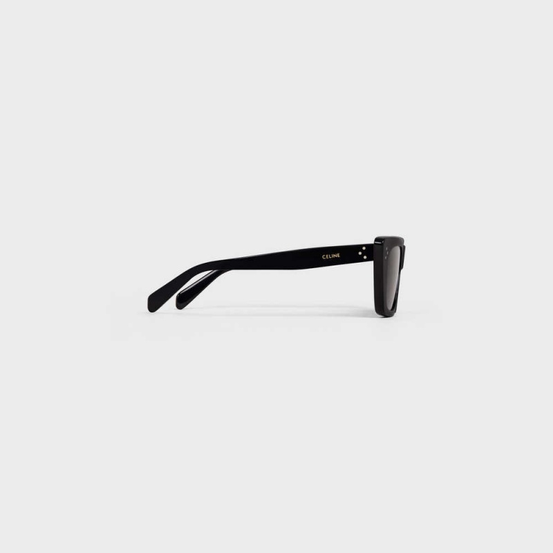 Lunette de Soleil Celine Cat Eye S187 In Acetate Noir | CL-592425