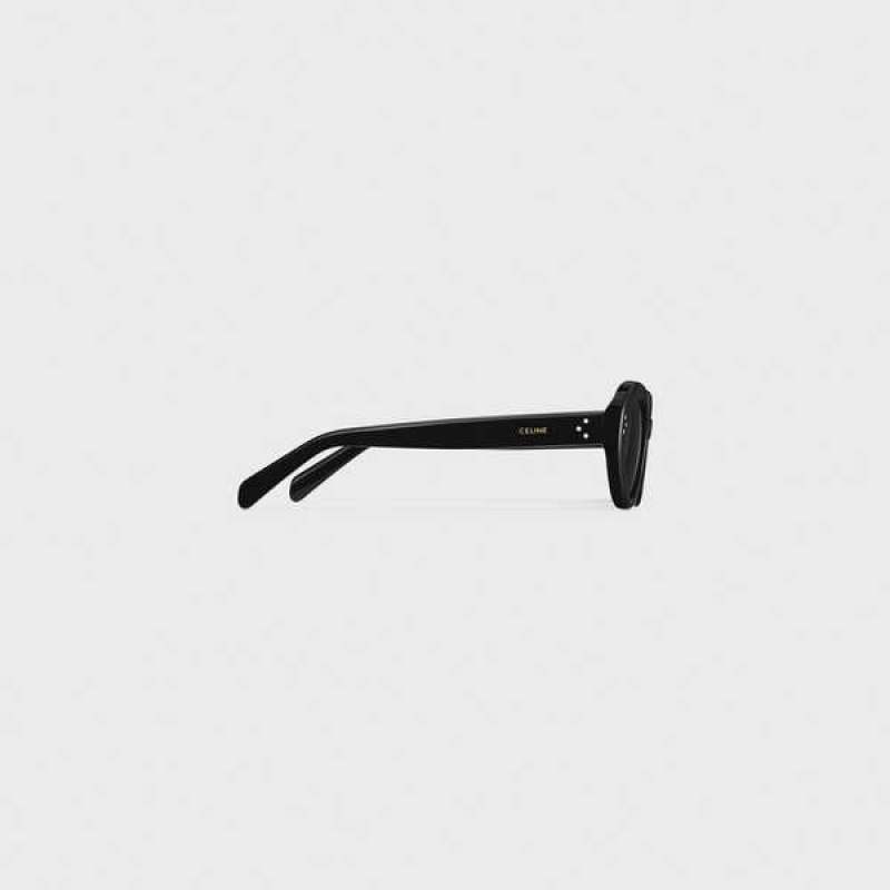 Lunette de Soleil Celine Cat Eye S193 In Acetate Noir | CL-592421