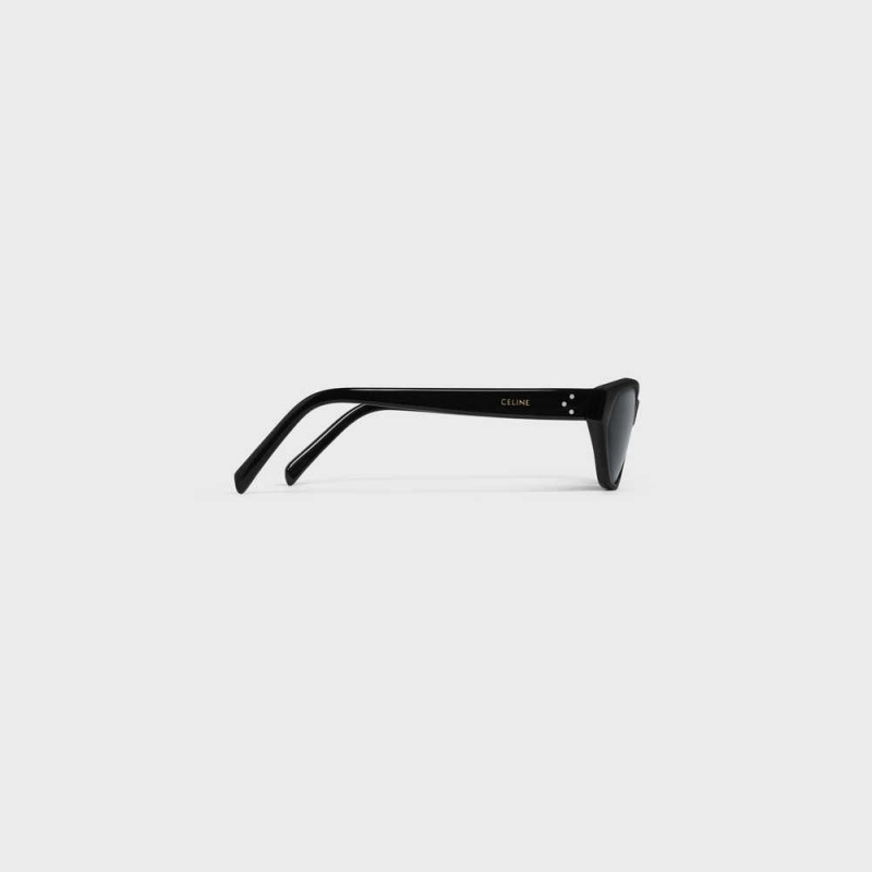 Lunette de Soleil Celine Cat Eye S251 In Acetate Noir | CL-592430