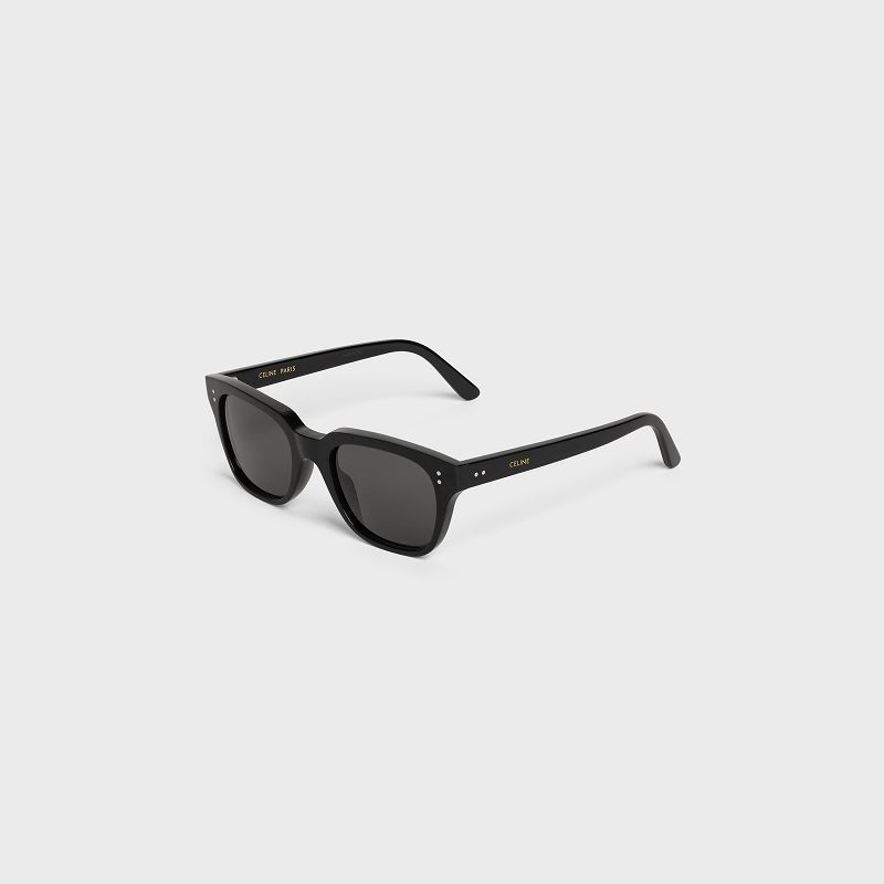 Lunette de Soleil Celine Frame 04 In Acetate With Polarized Lenses Noir | CL-591738