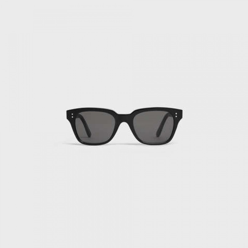 Lunette de Soleil Celine Frame 04 In Acetate With Polarized Lenses Noir | CL-591738