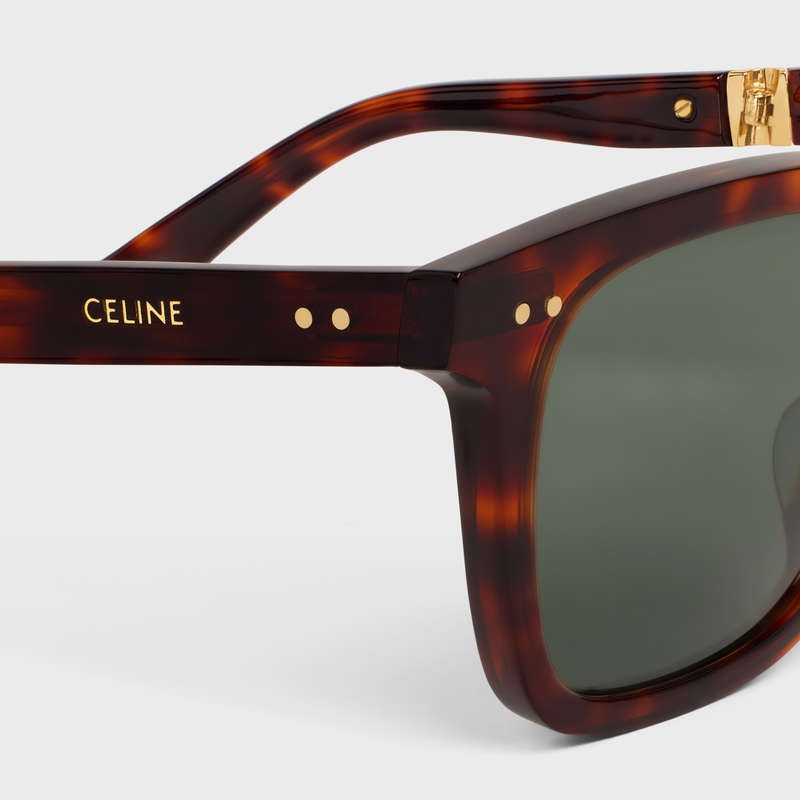 Lunette de Soleil Celine Frame 44 In Acetate With Metal Rouge | CL-591735