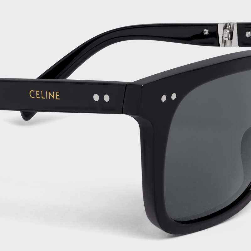 Lunette de Soleil Celine Frame 44 In Acetate With Metal Noir | CL-591734