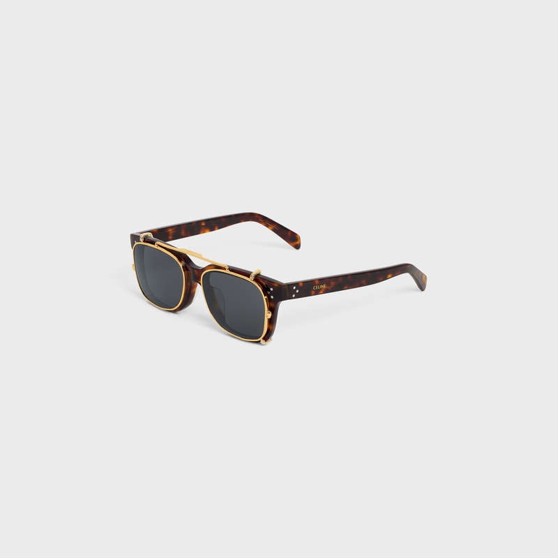 Lunette de Soleil Celine Frame 51 In Acetate With Metal Rouge | CL-591732