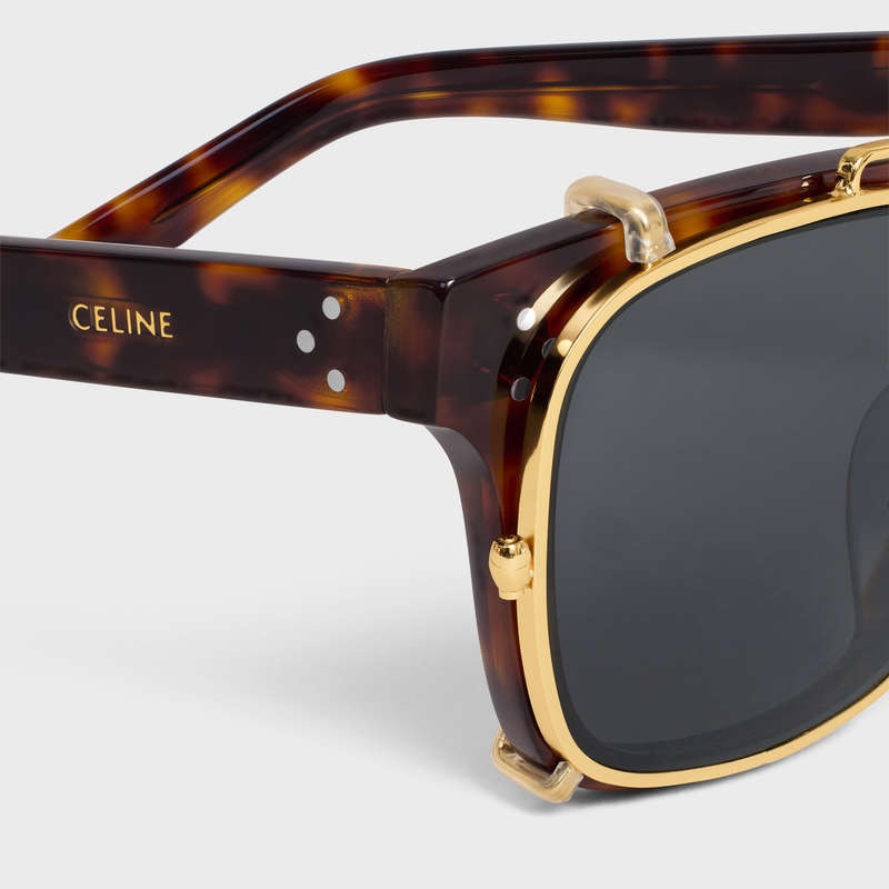 Lunette de Soleil Celine Frame 51 In Acetate With Metal Rouge | CL-591732