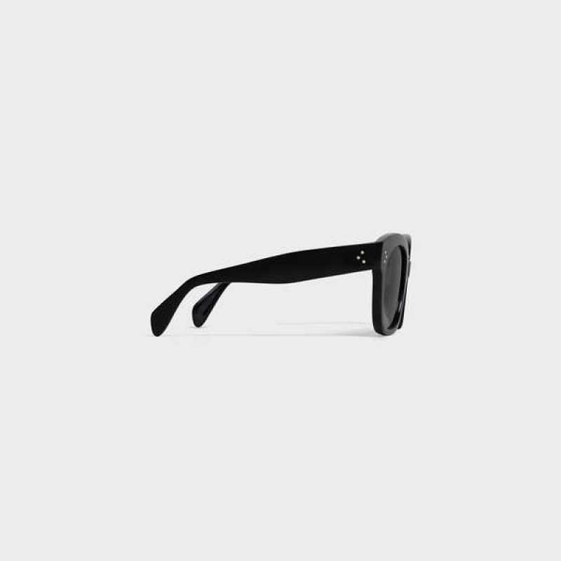 Lunette de Soleil Celine Oversized S002 In Acetate Noir | CL-592436