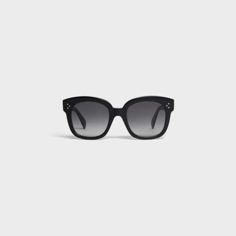 Lunette de Soleil Celine Oversized S002 In Acetate Noir | CL-592436