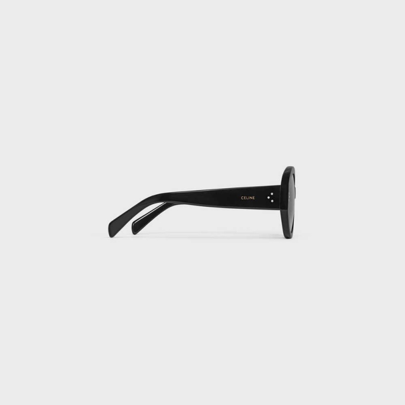 Lunette de Soleil Celine Round S240 In Acetate Noir | CL-592432