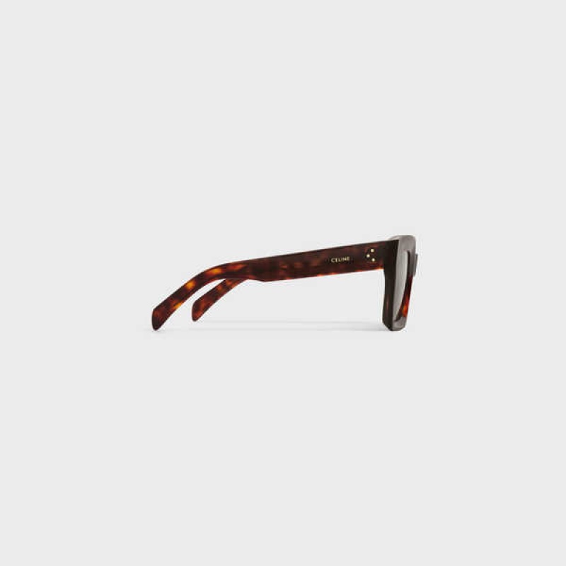 Lunette de Soleil Celine Square S130 In Acetate Rouge | CL-592440