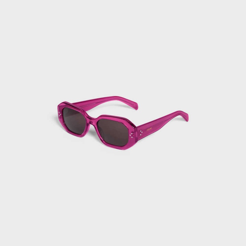 Lunette de Soleil Celine Square S255 In Acetate Rose | CL-592403