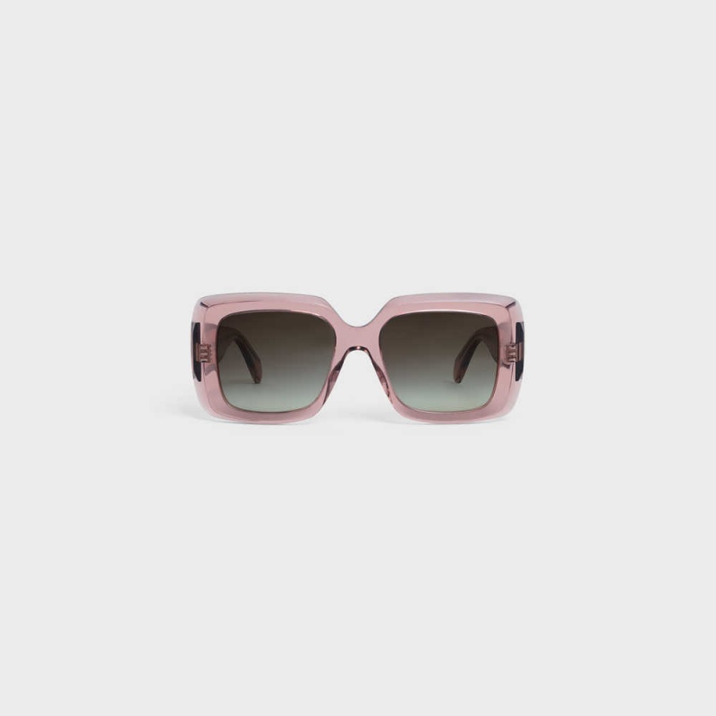 Lunette de Soleil Celine Square S263 In Acetate Rose | CL-592377