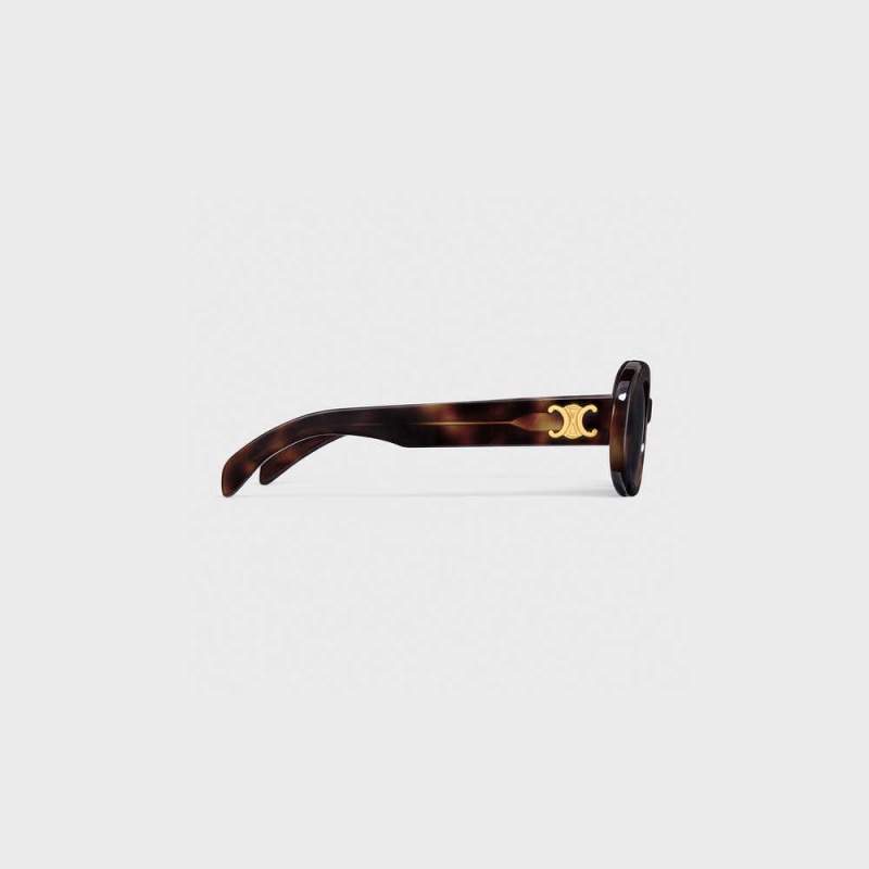 Lunette de Soleil Celine Triomphe 01 In Acetate Marron | CL-592380