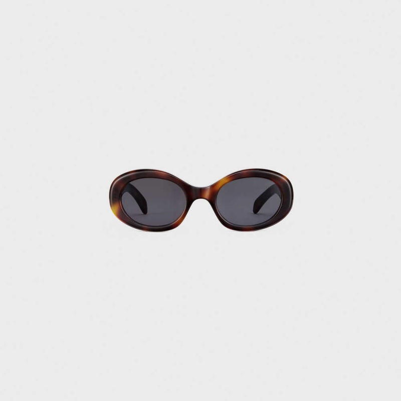 Lunette de Soleil Celine Triomphe 01 In Acetate Marron | CL-592380