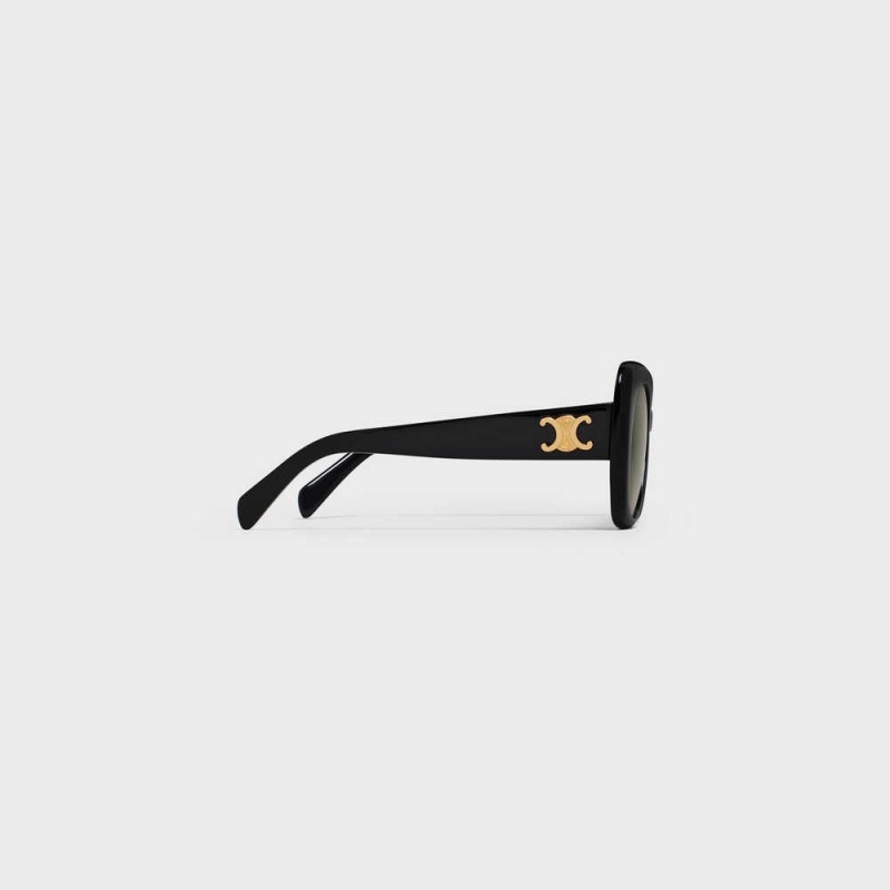 Lunette de Soleil Celine Triomphe 06 In Acetate Noir | CL-592405