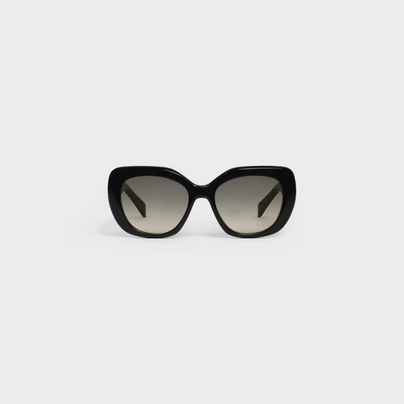 Lunette de Soleil Celine Triomphe 06 In Acetate Noir | CL-592405