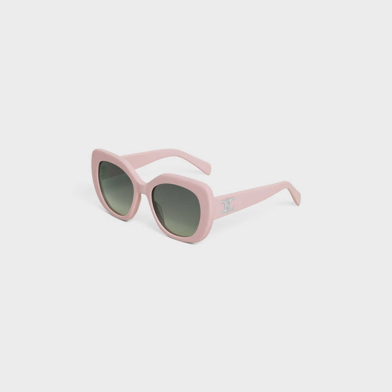 Lunette de Soleil Celine Triomphe 06 In Acetate Rose | CL-592385