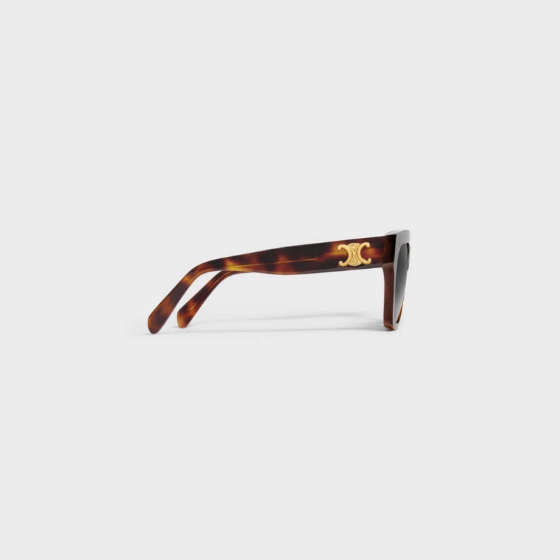 Lunette de Soleil Celine Triomphe 09 In Acetate Marron | CL-592389