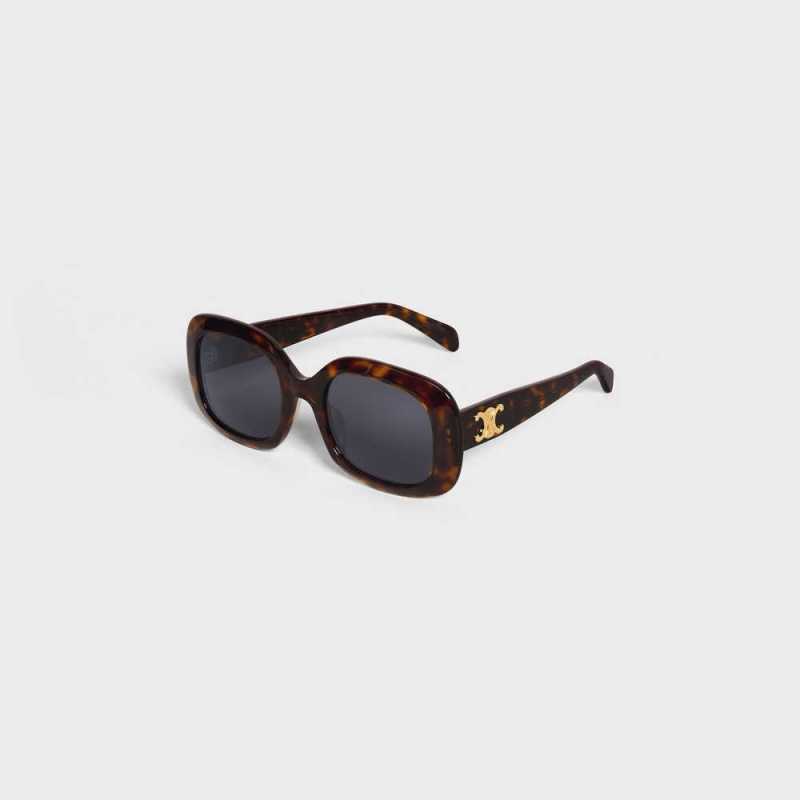 Lunette de Soleil Celine Triomphe 10 In Acetate Rouge | CL-592397