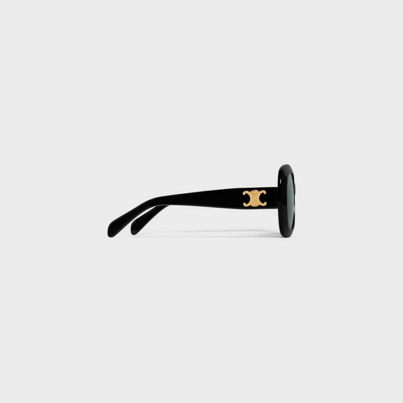 Lunette de Soleil Celine Triomphe 10 In Acetate Noir | CL-592396