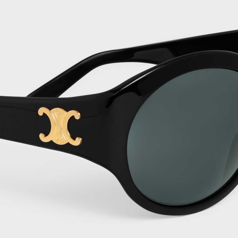 Lunette de Soleil Celine Triomphe 11 In Acetate Noir | CL-592372