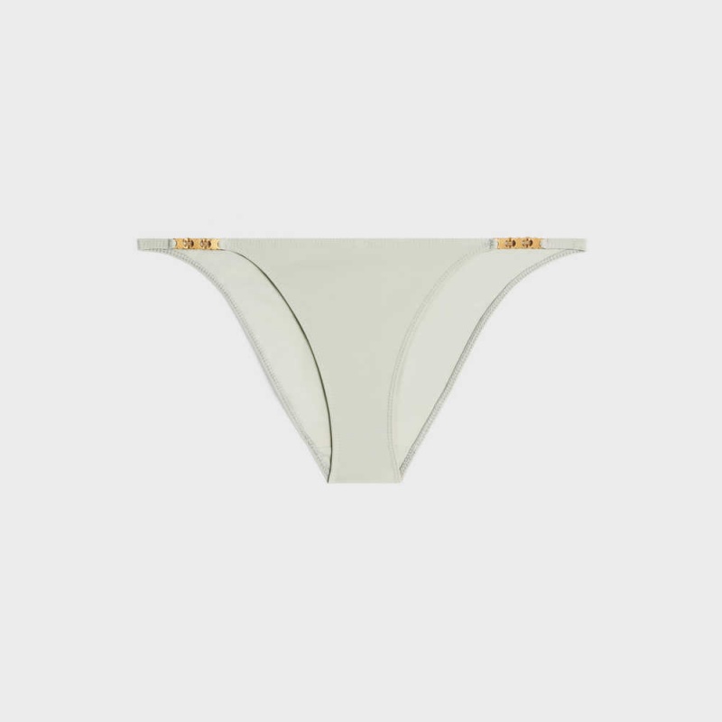 Maillots De Bain Celine Triomphe Bottom In Matte Jersey Noir | CL-592771