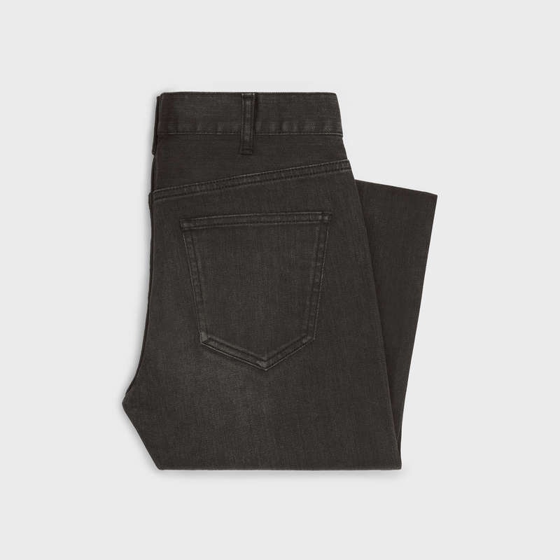 Pantalon Celine Mince Jeans In Black Denim Noir | CL-592055