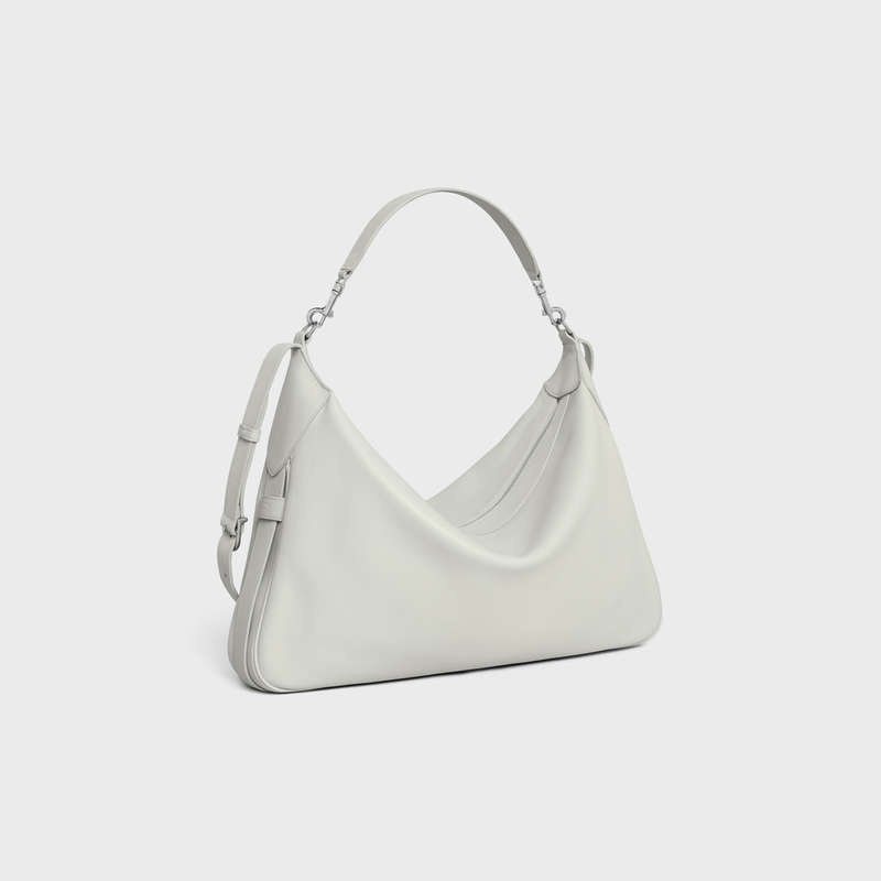 Sacs À Bandoulière Celine Large Brides Romy In Supple Calfskin Beige Clair | CL-591843