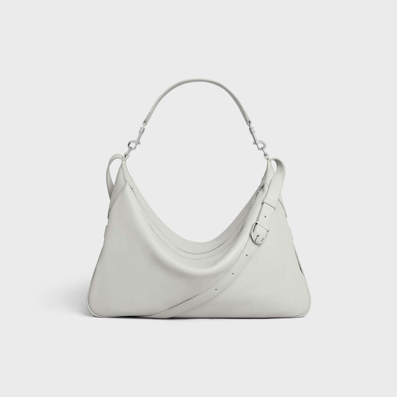 Sacs À Bandoulière Celine Large Brides Romy In Supple Calfskin Beige Clair | CL-591843