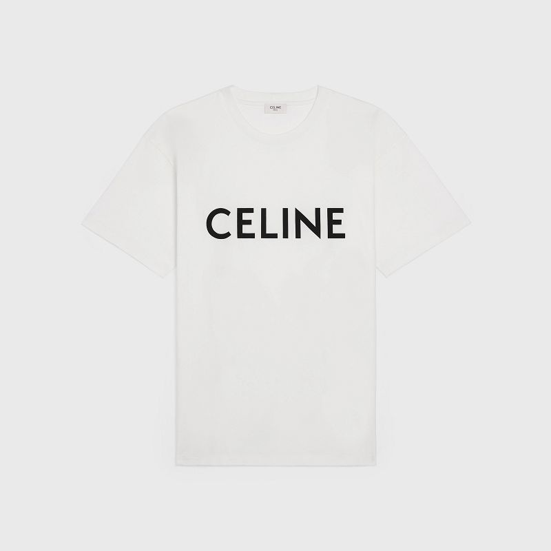 T-shirt Celine Loose In Coton Jersey Noir | CL-592139